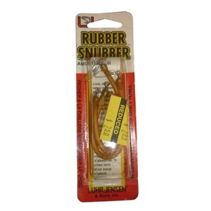 Vintage Luhr-Jensen Rubber Snubber‎ Trolling Shock Absorber NOS Amber Sz 2 MD
